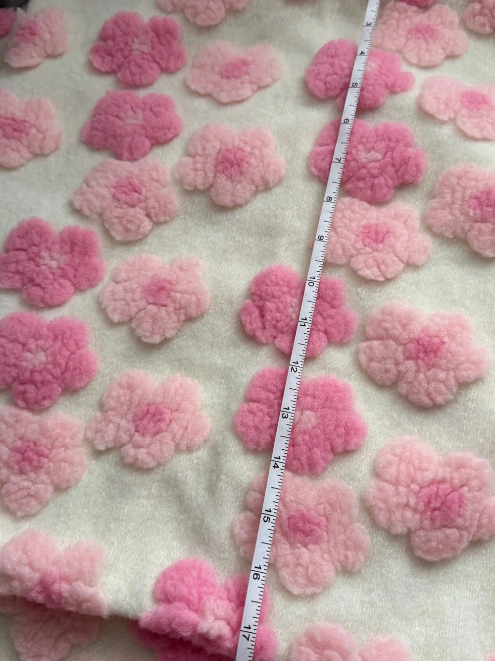 Plush Pink Floral Accent Pillow Set - Brand